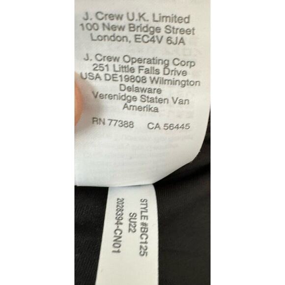 J Crew re-Imagined Curved Waist Bikini Bottom Dark Blue Women Small New W/Tags - Picture 6 of 8